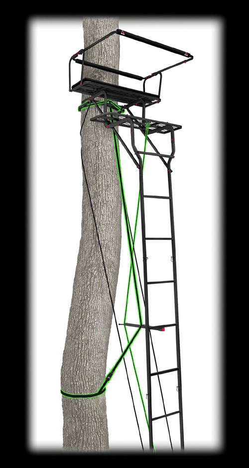 15’ Lockdown Deluxe TwoMan Ladderstand Primal Outdoors